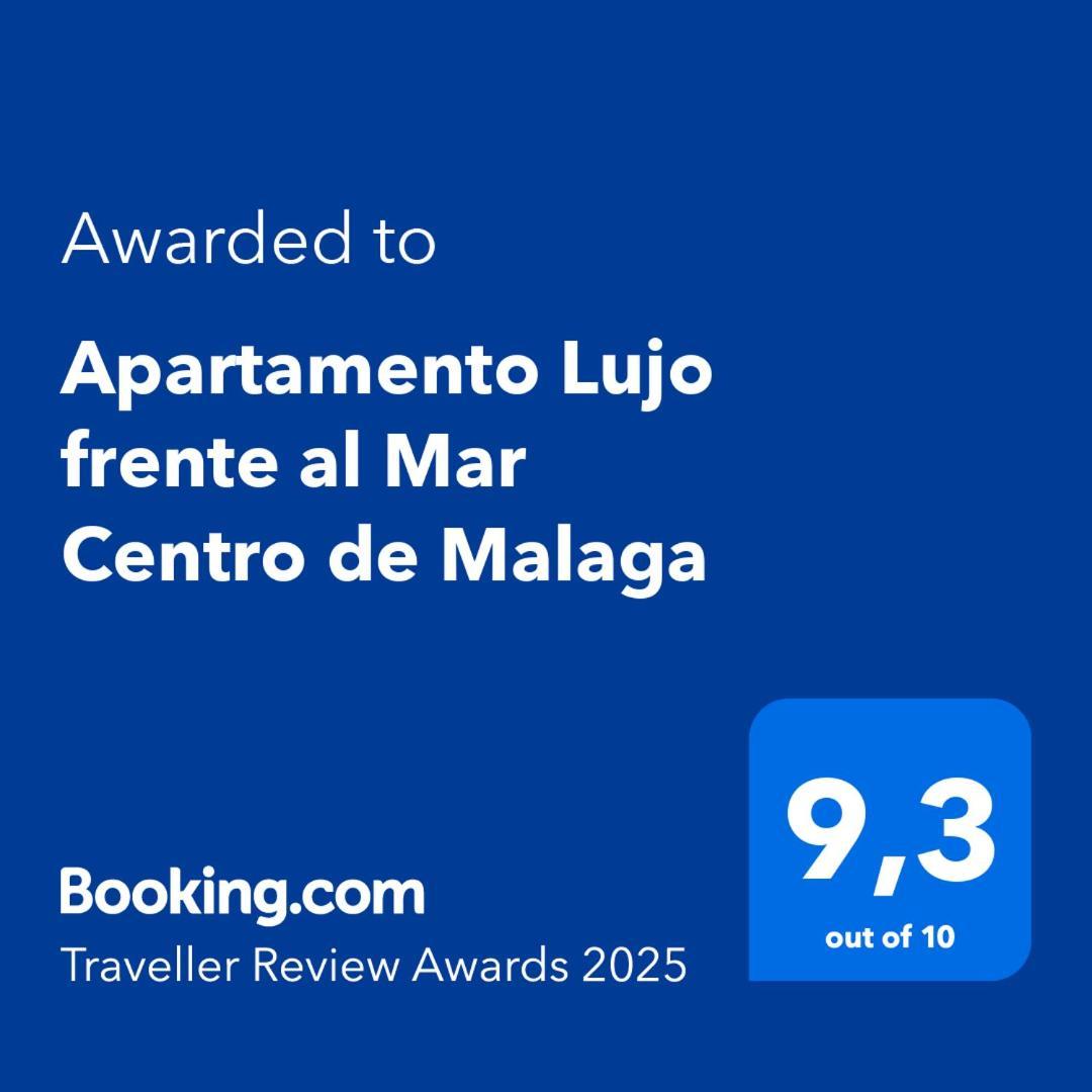 Apartamento Lujo Frente Al Mar Centro De Malaga Málaga Exterior foto