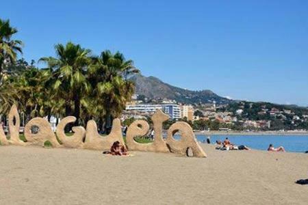 Apartamento Lujo Frente Al Mar Centro De Malaga Málaga Exterior foto