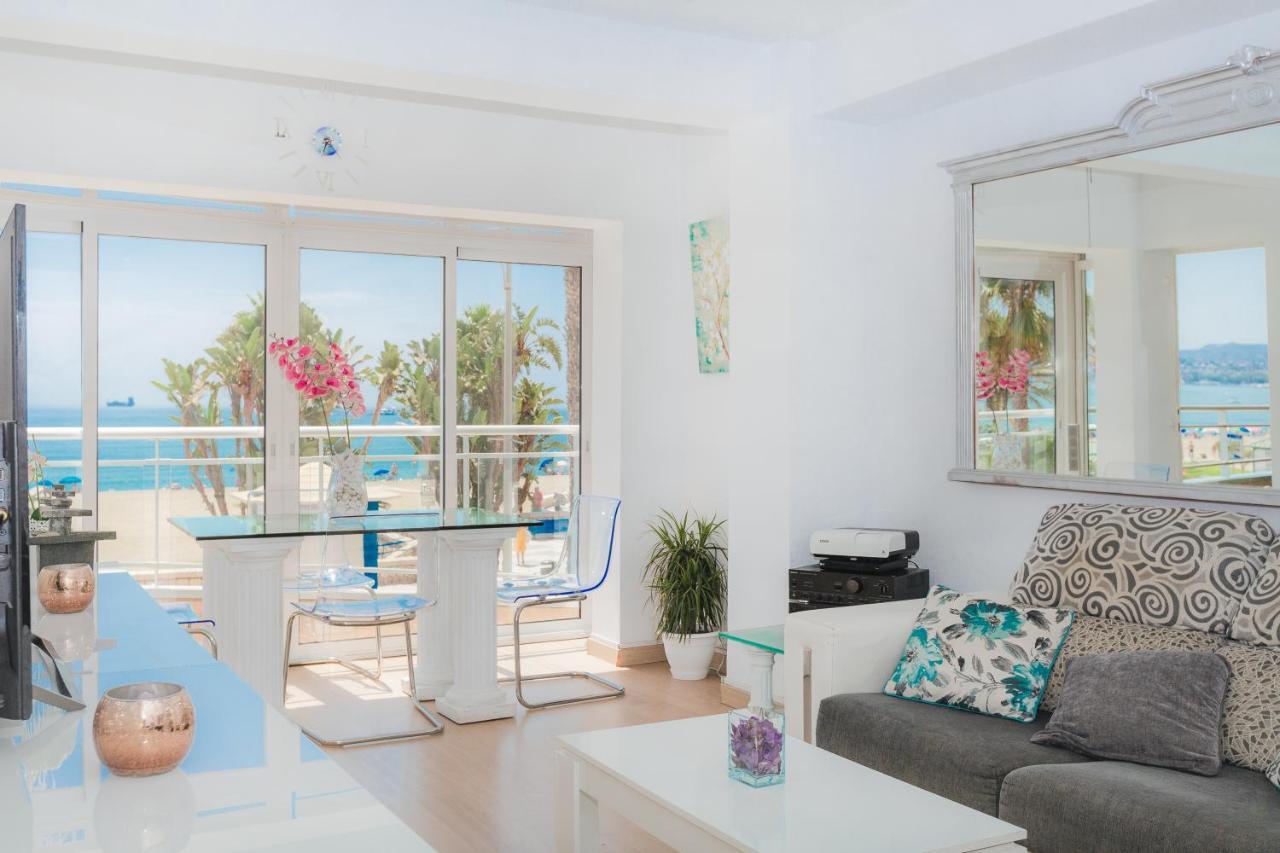 Apartamento Lujo Frente Al Mar Centro De Malaga Málaga Exterior foto